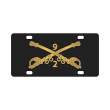 Load image into Gallery viewer, Army - 2nd Squadron, 9th Cavalry Branch wo Txt X 300 Classic License Plate