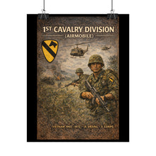 Load image into Gallery viewer, Rolled Posters - 1st Cavalry Division in Ia Drang