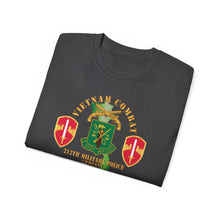 Load image into Gallery viewer, Unisex Ultra Cotton Tee - Army - Vietnam Combat Veteran w 212th Military Police Company - MACV SSI - VN SVC X 300