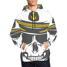Load image into Gallery viewer, Men's All Over Print Hoodie (USA Size) (Model H13) - Sailor - Skull - Cap
