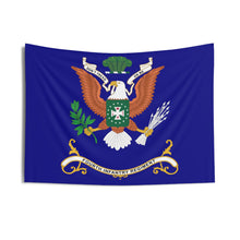 Load image into Gallery viewer, Indoor Wall Tapestries - 4th Infantry Regiment - DON&#39;T TREAD on ME - Regimental Colors Tapestry
