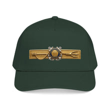 Load image into Gallery viewer, Mid Profile Baseball Cap - USCG - Marine Safety - Auxiliary wo txt - 3D - Enhanced