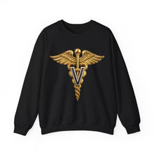 Load image into Gallery viewer, Crewneck Sweatshirt - Army Veterinary Corps Branch Insignia - 3D