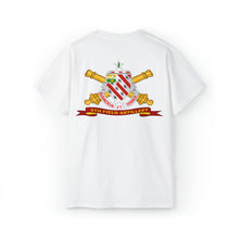 Load image into Gallery viewer, Unisex Ultra Cotton Tee - Army - 8th Field Artillery w Br - Ribbon