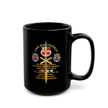 Load image into Gallery viewer, Black Mug (11oz, 15oz) - Cold War Vet - 1st Missile Bn, 81st Artillery 56th Artillery Group - Neu-Ulm Germany - Firing Missile w ARTY Br w COLD SVC X 300