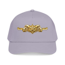 Load image into Gallery viewer, Mid Profile Baseball Cap - USCG - Cutterman - Officer wo txt - 3D - Enhanced