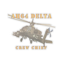 Load image into Gallery viewer, Kiss-Cut Stickers - AH-64 Oblique - AH-64 DElTA - Crew Chief - Lundy X 300