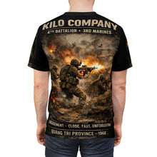 Load image into Gallery viewer, Kilo Company 4/3/3 Marines Tribute Tee — "Movement to Contact" 1st Platoon