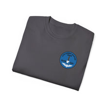 Load image into Gallery viewer, Unisex Ultra Cotton Tee - Vietnam Combat Aviation Vet w Air Crew Badges - 12th Combat Aviation Group - Black Jack - Sgt Howard Meyers - 1968-1969 SVC X 300