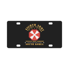 Load image into Gallery viewer, Eighth Army - Youngsan Korea X 300 Classic License Plate