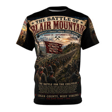Load image into Gallery viewer, Battle of Blair Mountain Tribute Tee — Union Labor vs Government & Big Business, Aug 25- 2 Sept 1921