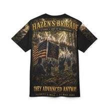 Load image into Gallery viewer, Union Forces - Hazen's Brigade- The Attack at Pickett's' Mill Tribute Tee — 27 May 1864, Dallas Georgia