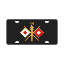 Load image into Gallery viewer, Army - 44th Signal Batalion w Unit Number - Branch wo Txt Classic License Plate