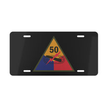 Load image into Gallery viewer, License Plate - SSI - 50th Armored Division X 300