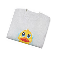 Load image into Gallery viewer, Unisex Ultra Cotton Tee - Yellow Rubber Duck - Front with Water - First Sergeant