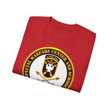 Load image into Gallery viewer, Unisex Ultra Cotton Tee - SOF - JFK Special Warfare Center - School SSI - Veteran