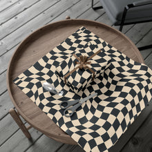 Load image into Gallery viewer, Gift Wrap Paper — Wavy Optical Grid