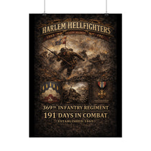 Load image into Gallery viewer, Rolled Posters - 369th Infantry Regiment - Assault across No Man's Land - WWI