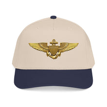 Load image into Gallery viewer, Mid Profile Baseball Cap - USCG - Aviator Badge wo txt - 3D - Enhanced