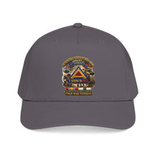 Load image into Gallery viewer, Mid Profile Baseball Cap - Army - 7th Unites States Army - 7 Steps to Hell w Germany Tab - SS w COLD WAR SVC - 3D - Enhanced