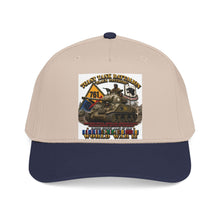 Load image into Gallery viewer, Mid Profile Baseball Cap - Army - 761st Tank Battalion - Black Panthers - w Tank w - KITT SSI WWII EU SVC - 3D - Enhanced