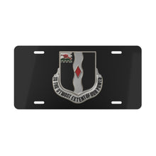 Load image into Gallery viewer, License Plate - DUI - Infantry - 60th Infantry Regiment wo txt - 3D - Enhanced X 300