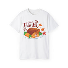 Load image into Gallery viewer, Unisex Ultra Cotton Tee - Give Thanks
