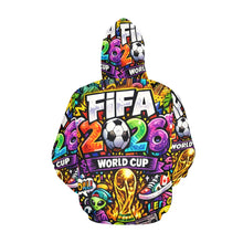 Load image into Gallery viewer, 2026 World Cup street art celebration Men's All Over Print Hoodie (USA Size) (Model H13)