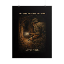 Load image into Gallery viewer, Posters - Into the darkness of Cu Chi - The war beneath the war - Back
