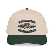 Load image into Gallery viewer, Mid Profile Baseball Cap - USCG - Expeditionary Warfare Specialist w txt - 3D - Enhanced