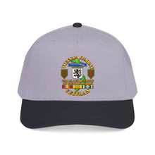 Load image into Gallery viewer, Mid Profile Baseball Cap - Vietnam Veteran Combat - 2nd Bn, 28th Infantry - 1st ID - with VN SVC - 3D - Transparent