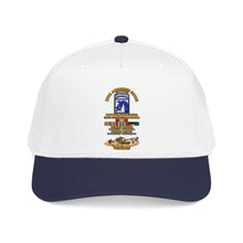 Load image into Gallery viewer, Mid Profile Baseball Cap - XVIII Airborne Corps Desert Storm Ribbons - with Scene - 3D - Transparent