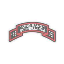 Load image into Gallery viewer, Kiss-Cut Stickers - Army - LRSD - 142nd Infantry - Det - Scroll X 300