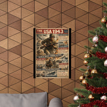 Load image into Gallery viewer, Matte Poster - THE USA - 1943