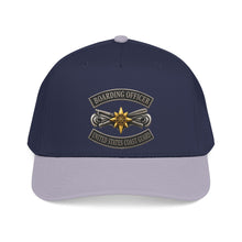 Load image into Gallery viewer, Mid Profile Baseball Cap - USCG - Boarding Officer w txt - 3D - Enhanced