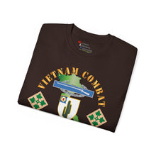 Load image into Gallery viewer, Unisex Ultra Cotton Tee - Vietnam Combat Infantry Veteran, 1st Battalion, 35th Infantry Regiment with CIB - Vietnam Service RIbbons