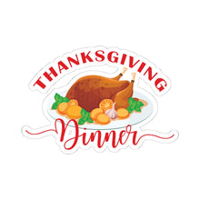 Load image into Gallery viewer, Kiss-Cut Stickers - Thanksgiving Dinner