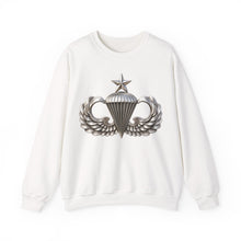 Load image into Gallery viewer, Crewneck Sweatshirt - Army - Senior Airborne Badge - No Txt - 3D X 300