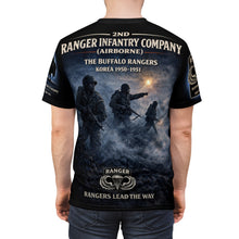 Load image into Gallery viewer, Buffalo Rangers 2nd Ranger Infantry Company (Airborne) Korean War Tribute Tee