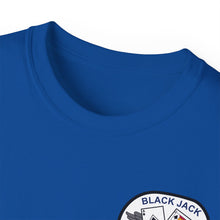 Load image into Gallery viewer, Unisex Ultra Cotton Tee - Vietnam Combat Aviation Vet w Air Crew Badges - HQ & HQ Company 12th Aviation Group Combat Blackjack - Sgt Howard Meyers - 1968-1969 SVC X 300