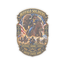 Load image into Gallery viewer, Kiss-Cut Stickers - Overall Buffalo Soldiers Tribute - 3D - Enhanced