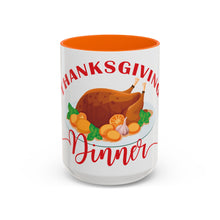 Load image into Gallery viewer, Accent Coffee Mug - Thanksgiving Dinner