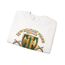 Load image into Gallery viewer, Crewneck Sweatshirt - Army - 18th MP Brigade - V Corps- COLD SVC - 3d Enhanced X 300