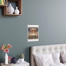 Load image into Gallery viewer, Indoor and Outdoor Silk Posters - Atomic Testing in Nevada Desert Operation Fury