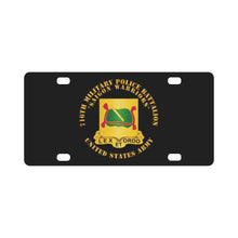 Load image into Gallery viewer, Army - 716th Military Police Battalion - Saigon Warriors - DUI X 300 Classic License Plate