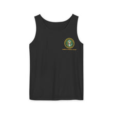 Load image into Gallery viewer, Unisex Combat Veteran Tank Top, Always Earned Never Given Apparel, Military Tribute Shirt, Patriotic Gift for Veterans, Summer Casual Wear - Combat Veteran - 11B40X - Retired Army with Multi Units