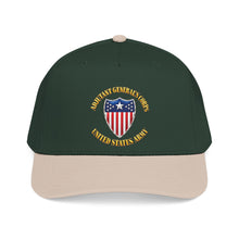 Load image into Gallery viewer, Mid Profile Baseball Cap - Army - Adjutant General's Corps - 3D - Enhanced