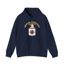 Load image into Gallery viewer, Hoodie – Special Activities Division - COA - Central Intelligence Agency - 3D - Enhanced