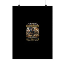 Load image into Gallery viewer, Matte Poster - 5th USCT at New Market Heights - Shirt - Front