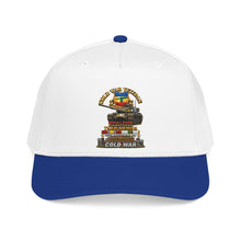 Load image into Gallery viewer, Mid Profile Baseball Cap - Army - Cold War Vet - 4th Bn 73rd Armor - 1st Inf Div - Panzer Kaserne Boblingen, FRG - M60A1 Tank w COLD SVC - 3D Enhanced X 300